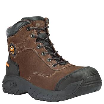 Timberland PRO Endurance 6" TiTAN XL Safety Toe - Hnede Pracovne Cizmy Panske, TB0284X